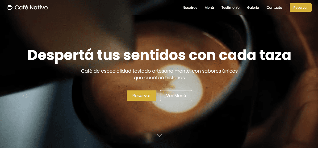 Sitio Web | Café Nativo